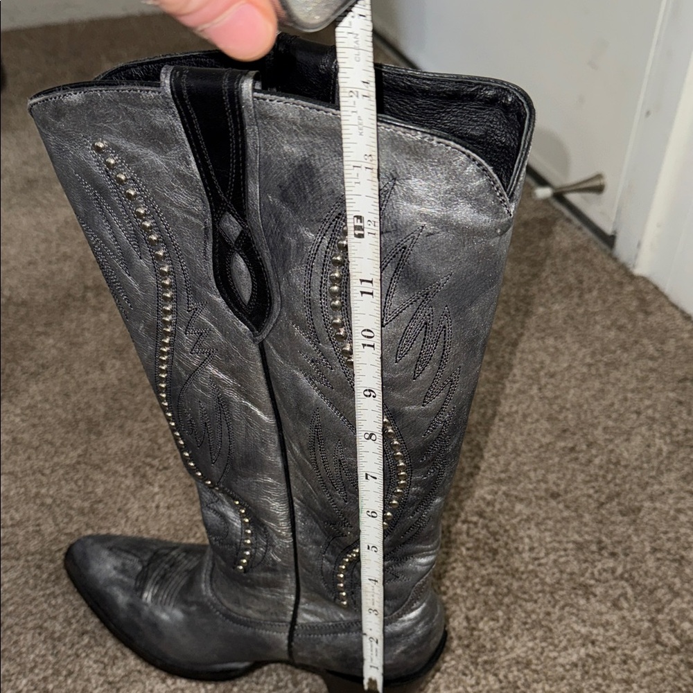 Idyllwind by Miranda lambert cowgirl boots silver with studs size 11 - Picture 9 of 9